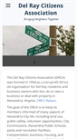 Mobile Screenshot of delraycitizens.org